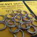 12mm Solid Jigging Rings Pack of 20